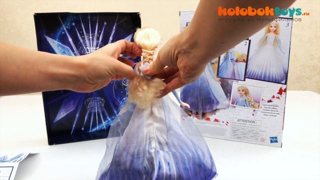 Эльза, "Холодное сердце" 2 - Кукла для девочек / Disney, Frozen 2 - Обзор смотреть онлайн