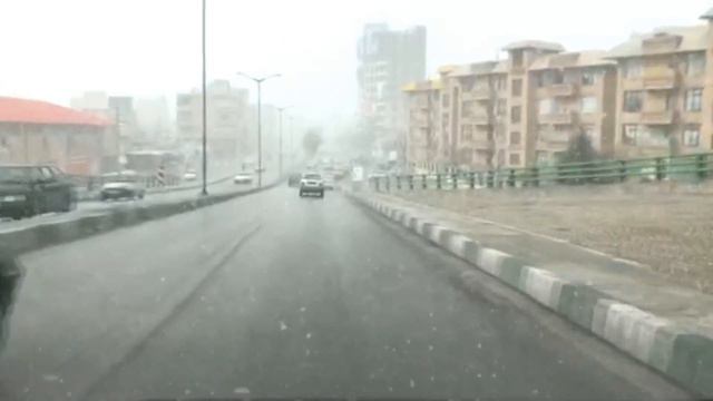 Driving through Kermanshah city - Ali Parvin смотреть онлайн
