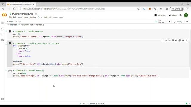 python ternary operator | learn ternary operator in 4 minutes смотреть онлайн