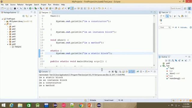 Java OOP #39: static Blocks смотреть онлайн