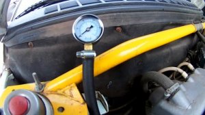 Как замерить давление в топливной рампе ваз 2110 ?