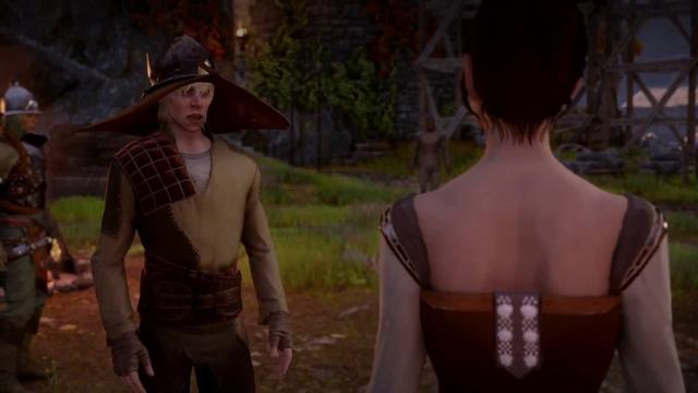 Inquisitor Speaks With Cole Outside Skyhold - Aleck Trevelyan Playthrough смотреть онлайн