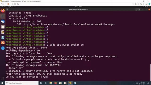 How to Uninstall Docker CE on Ubuntu 20.04 смотреть онлайн