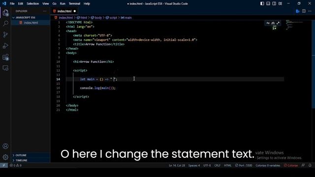 ES6 Tutorial JavaScript Arrow Function In Details смотреть онлайн