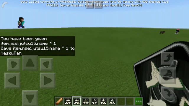 Naruto Shippuden Minecraft PE Addon Test Part #2 смотреть онлайн