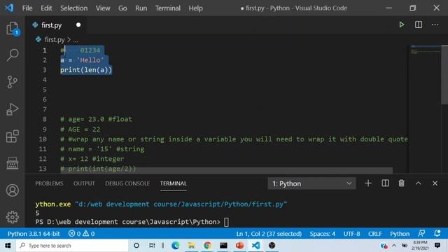 All the basics of python | Data types | Syntax | Strings | lists | Loops and many more things смотреть онлайн