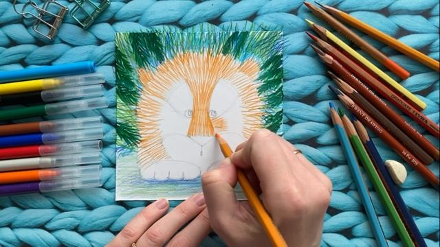 Как нарисовать тигра. 6+. Урок ИЗО смотреть онлайн