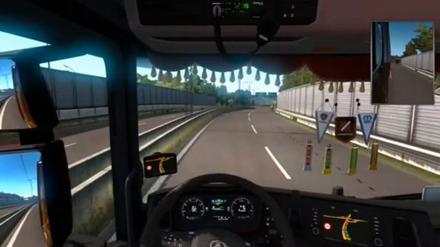 сколько разных трас промотал в ЕТС2! в изоляции..... смотреть онлайн