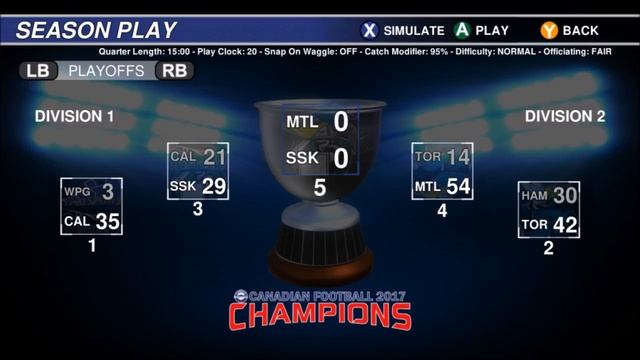 Canadian Football 2017 Major Title Update - Season , Practice, Stats and More смотреть онлайн