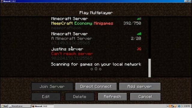 my minecraft server смотреть онлайн