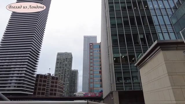 Лондон, новости закрытой Англии, прогулка в потрясающий Канэри-Уорф. Canary Wharf, Январь, 2021 смотреть онлайн