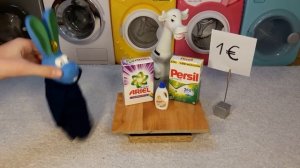 ? Cow's laundry by HAPPY PIGS (toy washing machines modified)