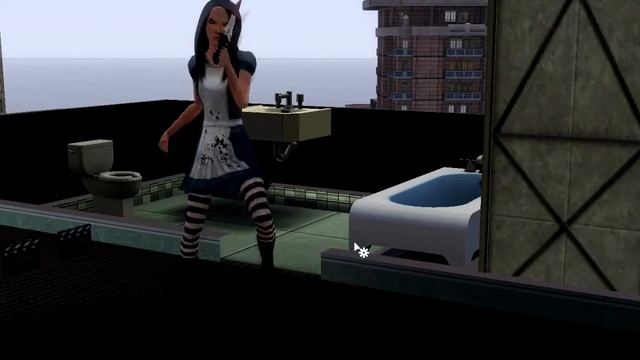 Alice Madness Returns in The Sims 3 + Mods @ Pose Player @ Animation Player.MP4 смотреть онлайн