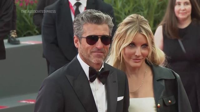 Adam Driver and Patrick Dempsey premiere 'Ferrari' in Venice смотреть онлайн