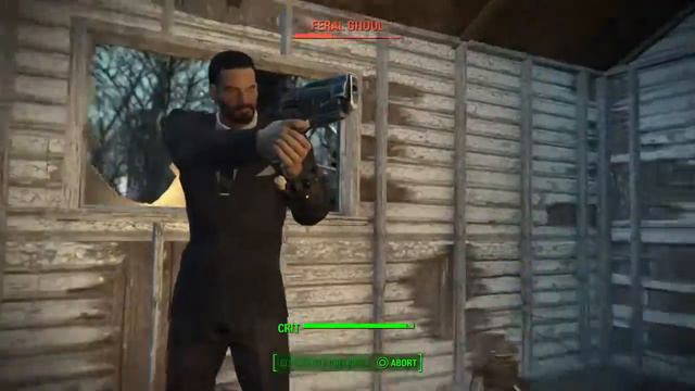 Fallout 4 Men in black style смотреть онлайн