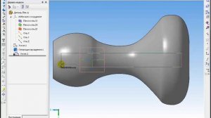 САПР Компас-3D. Нанесение текста на криволинейные поверхности 3D моделей деталей (часть 1)