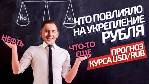 Причины укрепления рубля. Прогноз USD_RUB на июнь 2020. смотреть онлайн