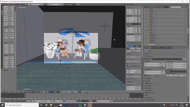 What to do if blender 2.79 only renders a gray screen? || roblox gfx смотреть онлайн