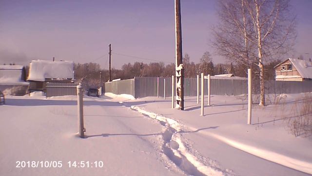 X-trail по снегу 2