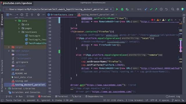 ChromeOptions & FFOptions with Selenium 4 framework | Run tests in headless | Docker смотреть онлайн
