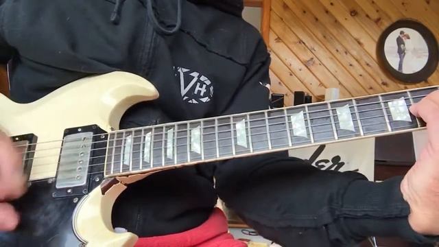 1963 Gibson White SG Standard Eddie Vegas смотреть онлайн