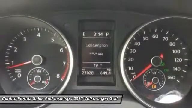 2013 Volkswagen Golf 2.5L Orlando FL 32824 смотреть онлайн