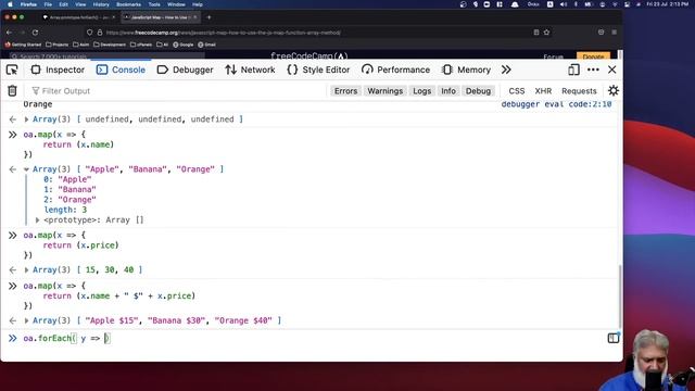 JavaScript: Objects, Arrays - Functions: Map, ForEach & Reduce (URDU/HINDI) смотреть онлайн