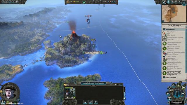 Геймплей Берег Вампиров Total War WARHAMMER II - Проклятие Берега Вампиров (с переводом на русский) смотреть онлайн