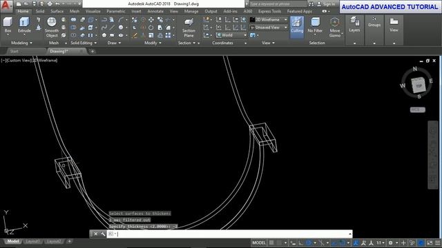 #AutoCAD TUTORIAL 2018 SWING смотреть онлайн