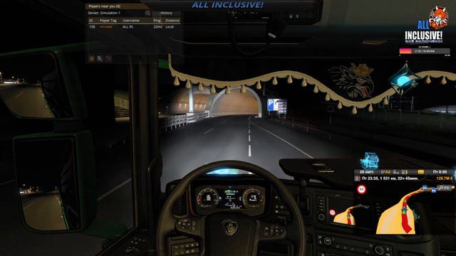 Скандинавия - Италия! Прокатимся? Euro Truck Simulator 2 MpTruckers смотреть онлайн
