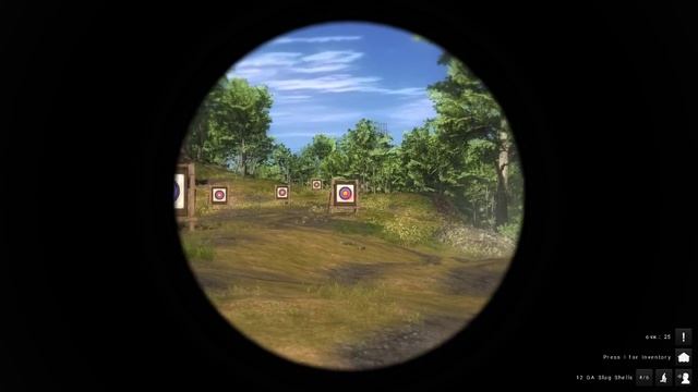 theHunter. 12 GA Pump Action Shotgun testing смотреть онлайн