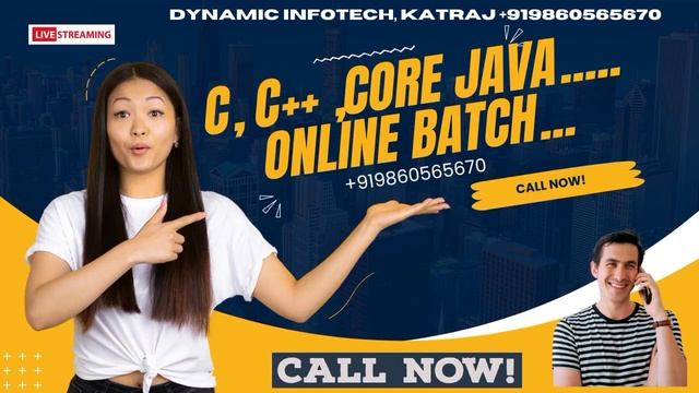 C, C++, Java Online Classes, Best Online Classes In Pune, Call Now... смотреть онлайн