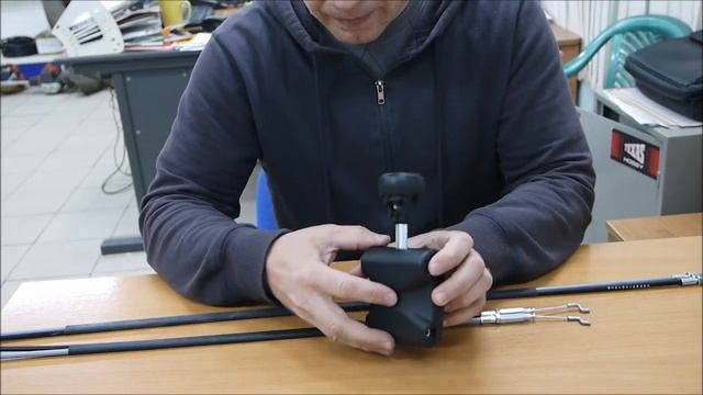 Трос и рукоятка переключения скоростей Pubert, Caiman Vario смотреть онлайн