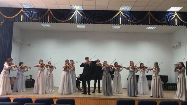 355 Ансамбль скрипачей Вдохновение г Новороссийск Вальс из музыки к драме Лермонтова Маскарад смотреть онлайн