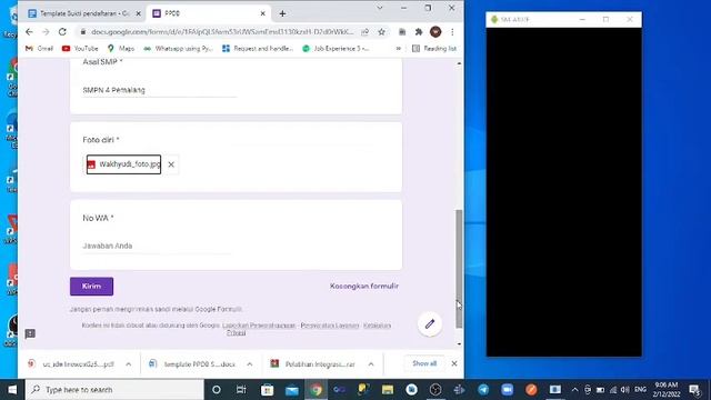 Membuat Google Form mengirim PDF via Whatsapp смотреть онлайн