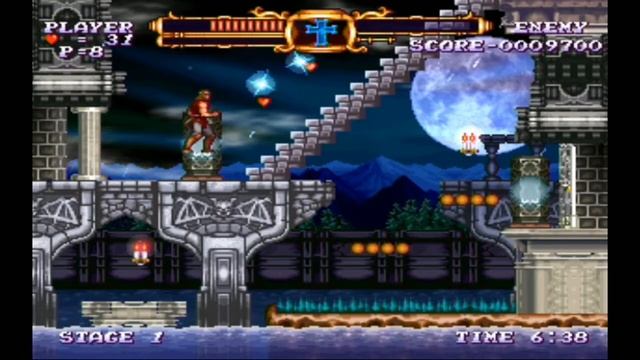 (WiiU) Castlevania: The Adventure ReBirth gameplay смотреть онлайн