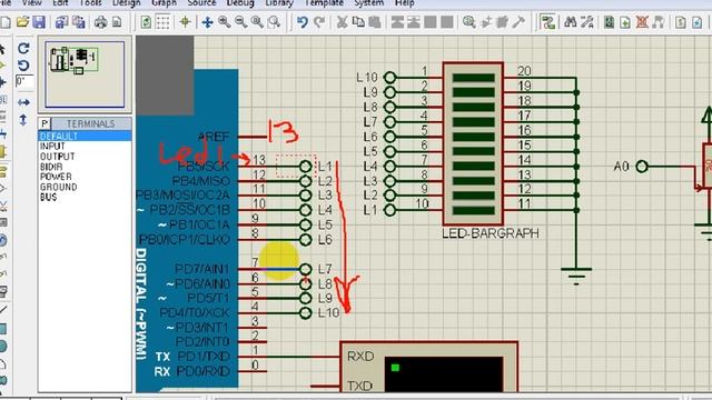 # 10 P3 # Un potentiomètre + barregraphe led смотреть онлайн