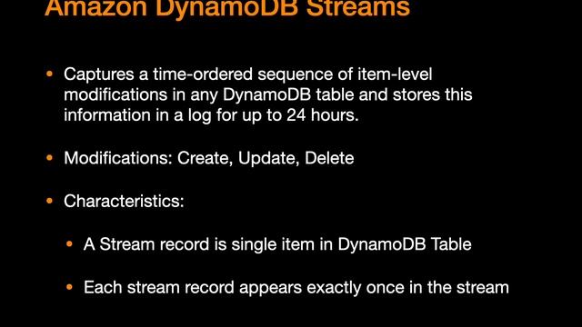 Tìm hiểu về Amazon DynamoDB Streams | Học AWS 1 phút mỗi ngày смотреть онлайн