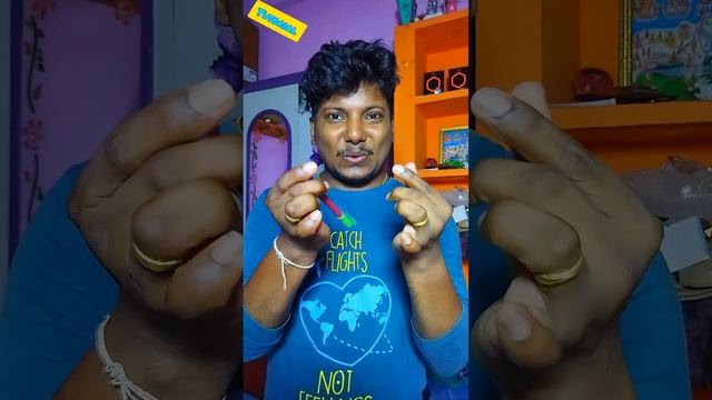 Red sketch pen changing to blue Magic tutorial by Rajus Magic смотреть онлайн