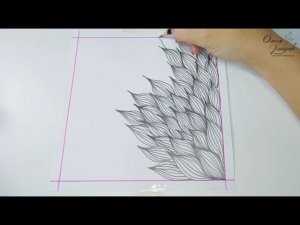 Рисуем  вариант для СХМ Стежки - «ХОСТА»