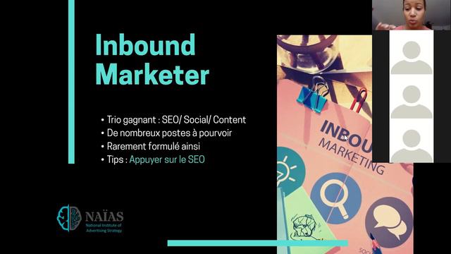 Replay "Les Débouchés du Marketing Digital" - Semaine des Métiers du Numérique смотреть онлайн