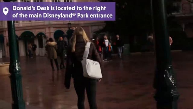 Get tickets printed at Disneyland Paris using Donald's Desk смотреть онлайн