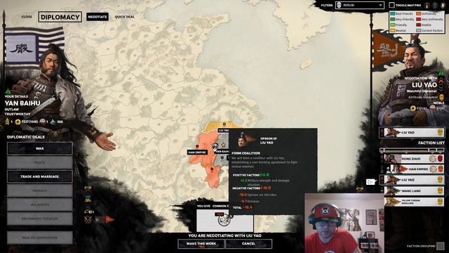 Banditry in Style! Total War: Three Kingdoms- Yan Baihu Campaign #1 смотреть онлайн
