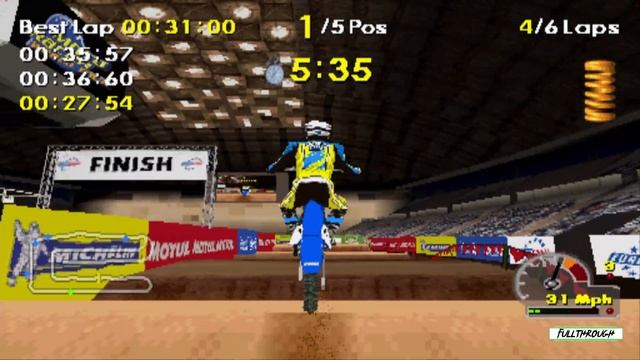 Moto Racer World Tour Gameplay HD (PS1) | NO COMMENTARY | ePSXe смотреть онлайн