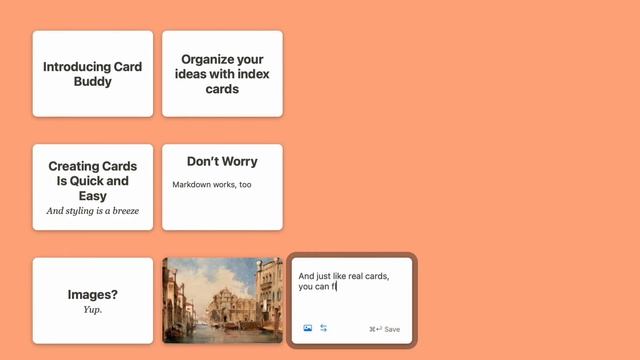 Card Buddy - Create index cards on the Mac смотреть онлайн