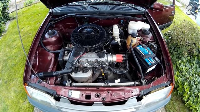 Opel Kadett C14NZ Cold Start