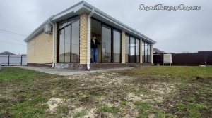 Alutech ALT 100. ￼ Остекление веранды частного дома ￼￼раздвижной алюминиевой системой. Обзор объект