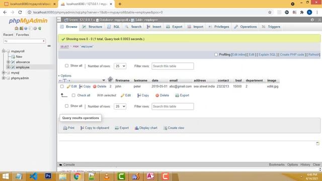 Payroll Management Using Php Mysql Ajax Part 3 || Allowance смотреть онлайн
