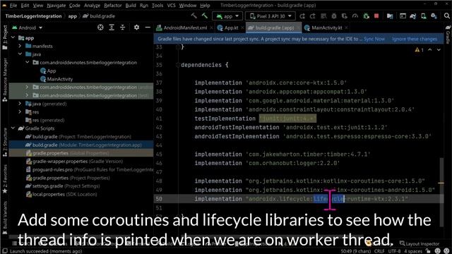 Pretty Android Logs with Timber and Logger. смотреть онлайн