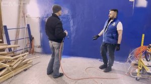 Красим безвоздушным аппаратом ASPRO 1800 просто.